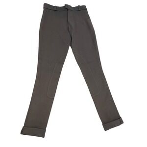 Reed Hill Youth‎ Size 8 Saddleseat Jod Pants Riding Equestrian Gray Charcoal